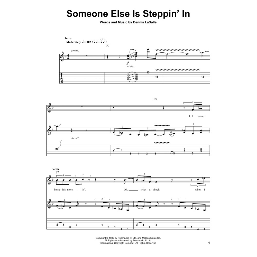 Someone Else Is Steppin' In