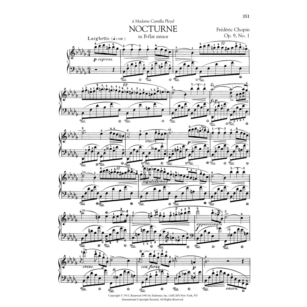 Nocturne in B-flat Minor, Op. 9, No. 1