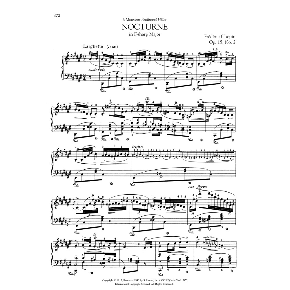 Nocturne in F-sharp Major, Op. 15, No. 2