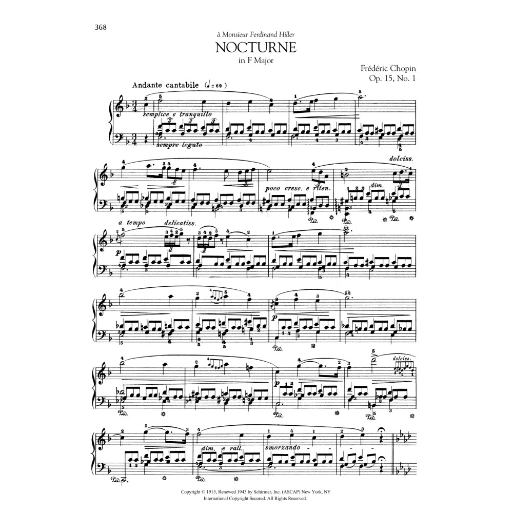 Nocturne in F Major, Op. 15, No. 1