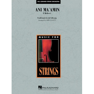 Ani Ma'amin - Conductor Score (Full Score)