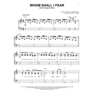 Whom Shall I Fear (God Of Angel Armies)