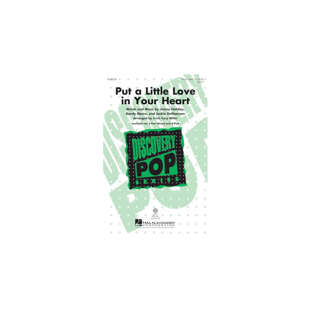 Put A Little Love In Your Heart (arr. Cristi Cary Miller)