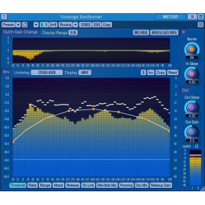 Voxengo Soniformer ist ein dynamischer Audio-Prozessor-Plugin, der speziell für die Bearbeitung und Formung von Klangsignalen en
