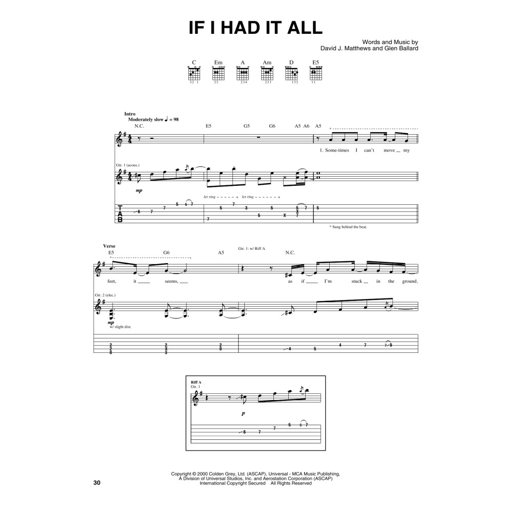 If I Had It All