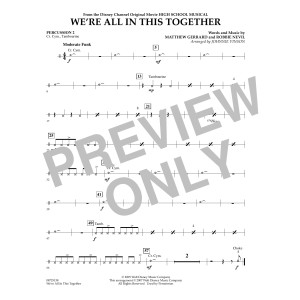 We're All In This Together (from High School Musical) - Percussion 2