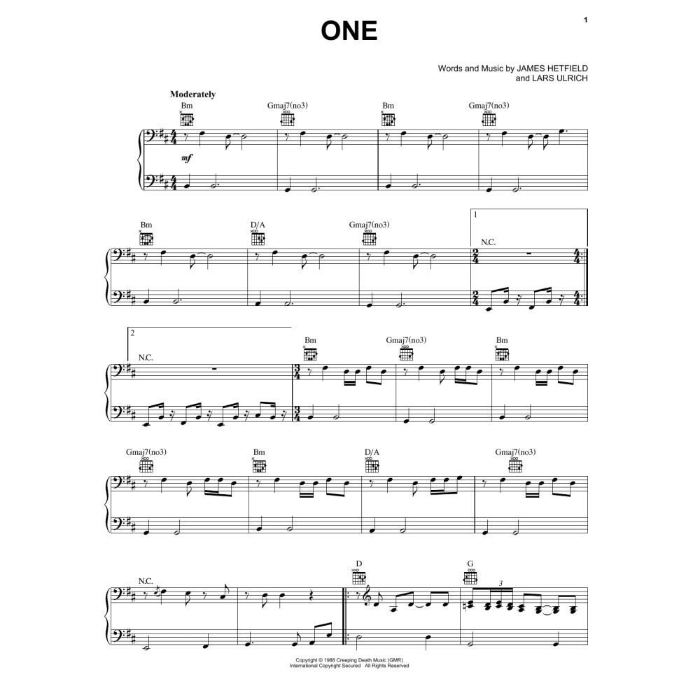 One