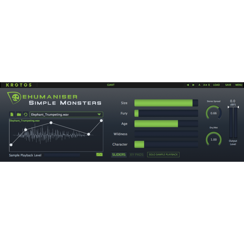 Krotos Audio Dehumaniser Simple Monsters