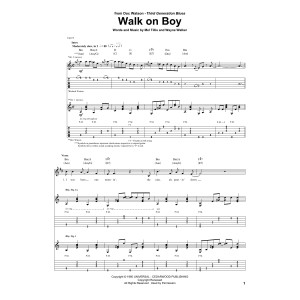 Walk On Boy