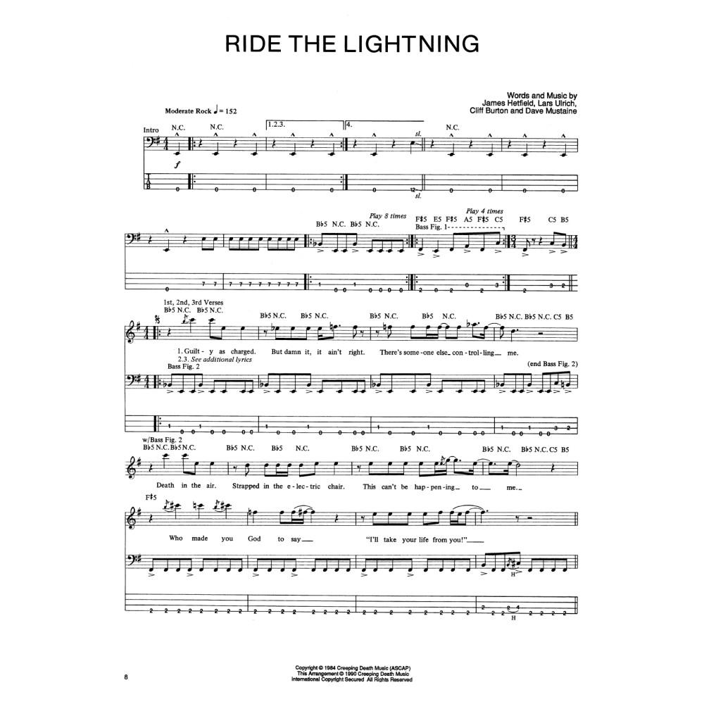 Ride The Lightning