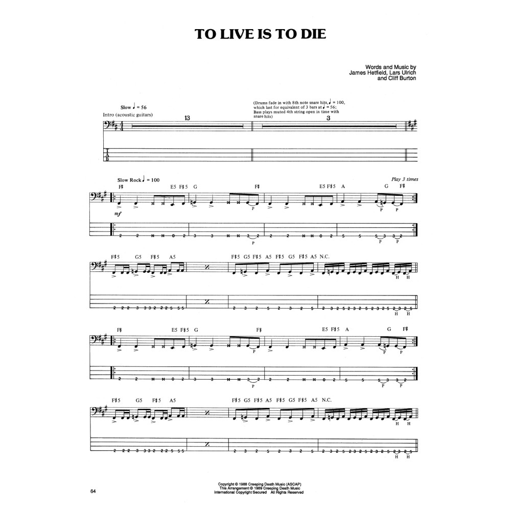 To Live Is To Die