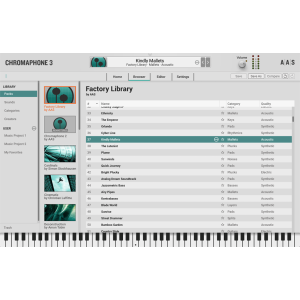 Angewandte Akustiksysteme Chromaphone 3 & Packs