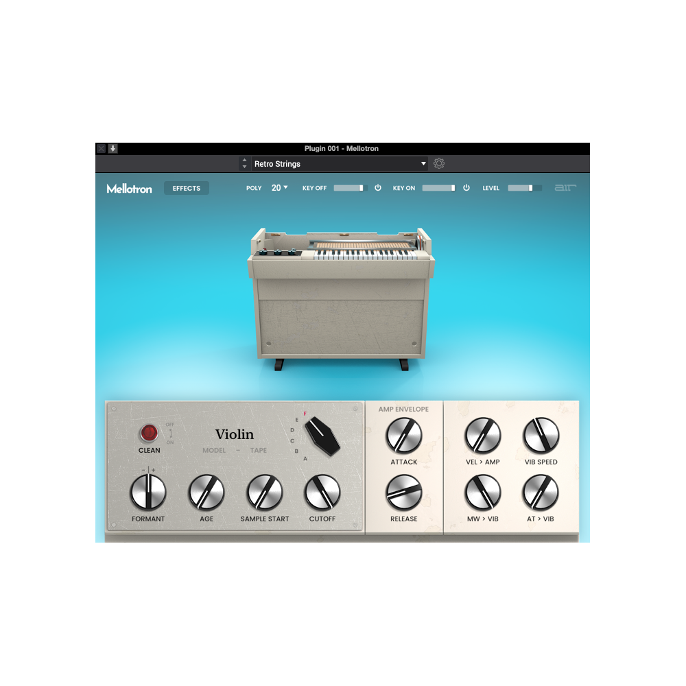 AIR Music Technology Mellotron

AIR Music Technology Mellotron