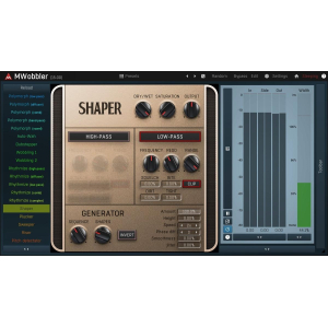 Melda Production MWobbler

Melda Production MWobbler ist ein leistungsstarkes Modulations-Plugin, das eine Vielzahl von Effekten