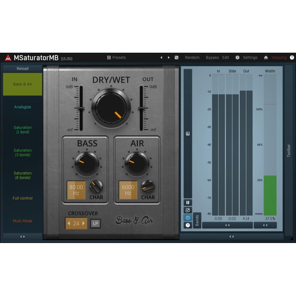Melda Production MSaturatorMB

Melda Production MSaturatorMB