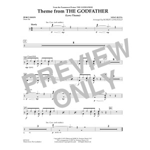 Theme From The Godfather - Percussion