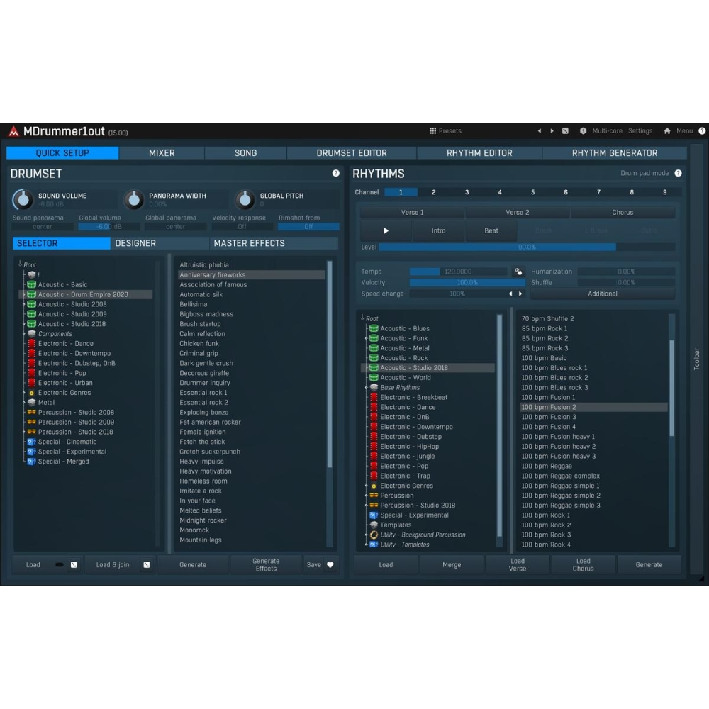 Melda Production MDrummer