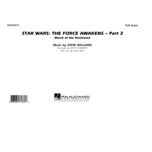 Star Wars: The Force Awakens - Part 2 - Conductor Score (Full Score)