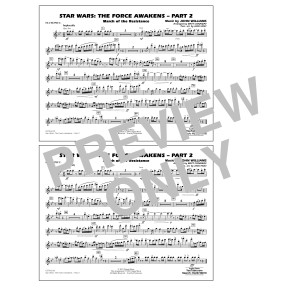Star Wars: The Force Awakens - Part 2 - Flute/Piccolo
