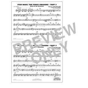 Star Wars: The Force Awakens - Part 2 - 1st Bb Trumpet
