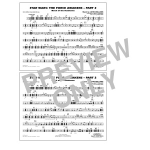 Star Wars: The Force Awakens - Part 2 - Multiple Bass Drums