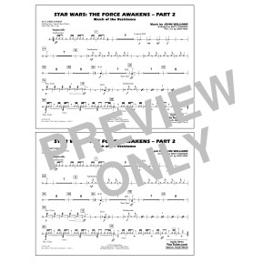 Star Wars: The Force Awakens - Part 2 - Aux Percussion