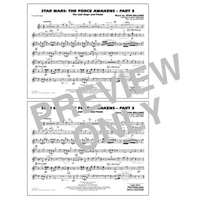 Star Wars: The Force Awakens - Part 3 - Eb Alto Sax