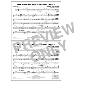 Star Wars: The Force Awakens - Part 3 - 1st Bb Trumpet