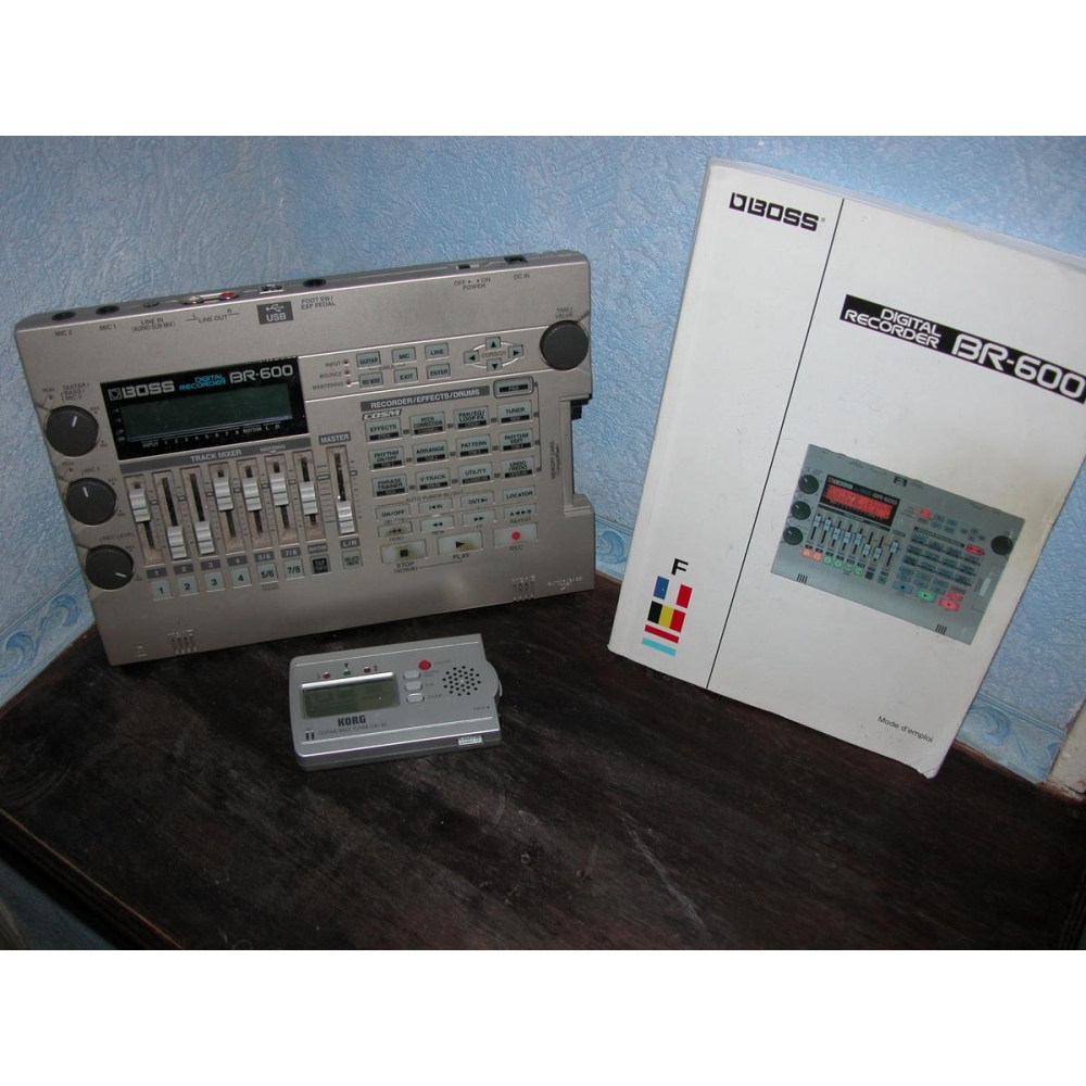 The Boss BR-600 is a versatile digital recorder designed for musicians and music producers. With its compact size and user-frien