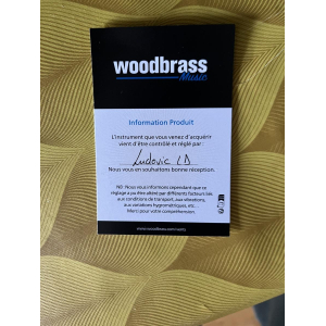 Woodbrass WTB200 B-flat Valve Trombone, Lacquered