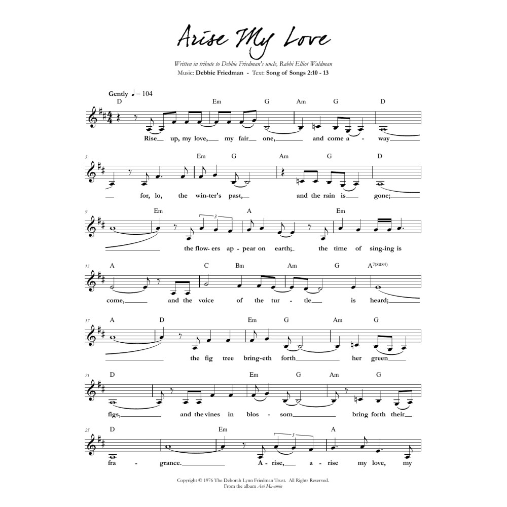 Arise My Love