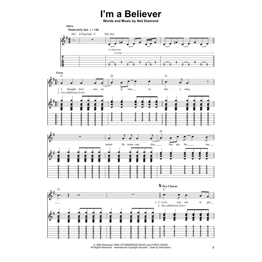 I'm A Believer
