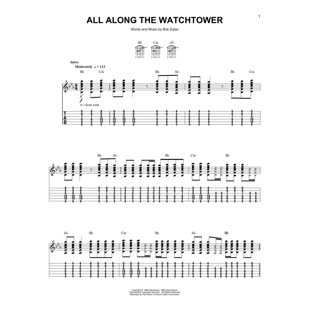 All Along The Watchtower