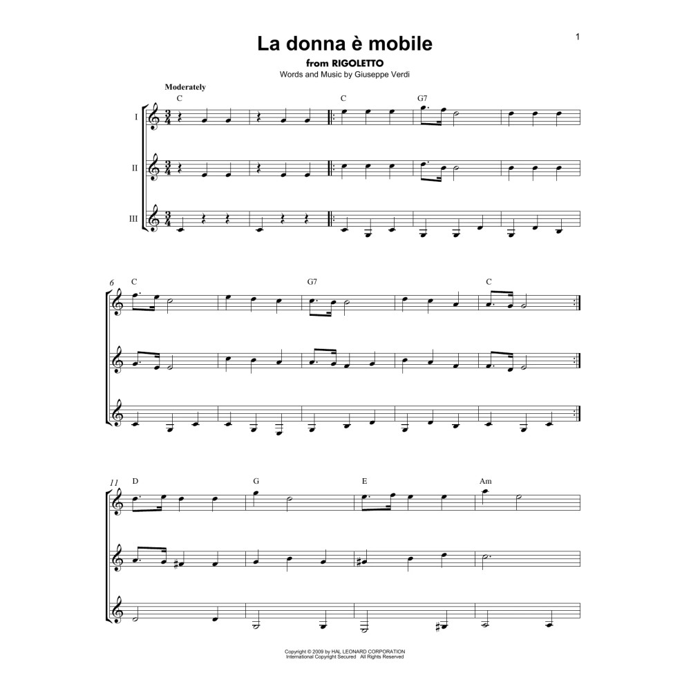 La Donna e Mobile