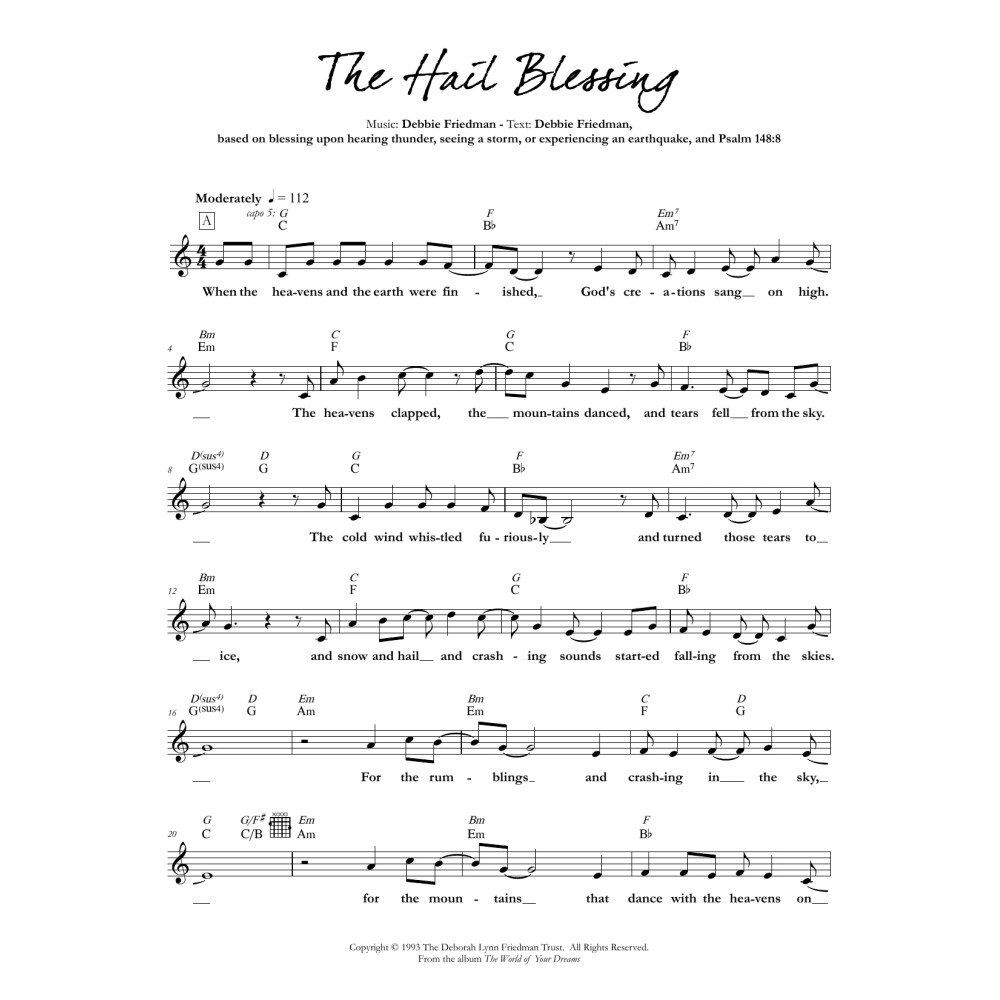 The Hail Blessing
