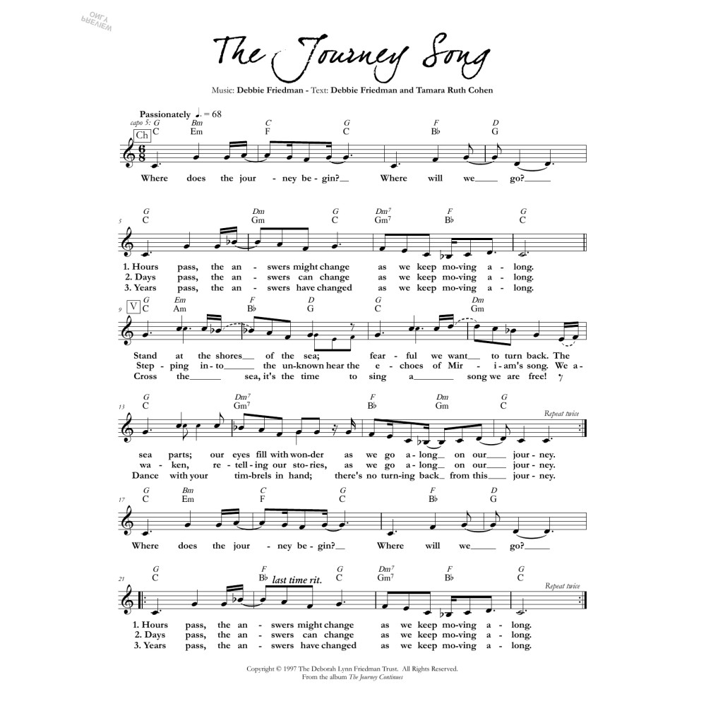 The Journey Song