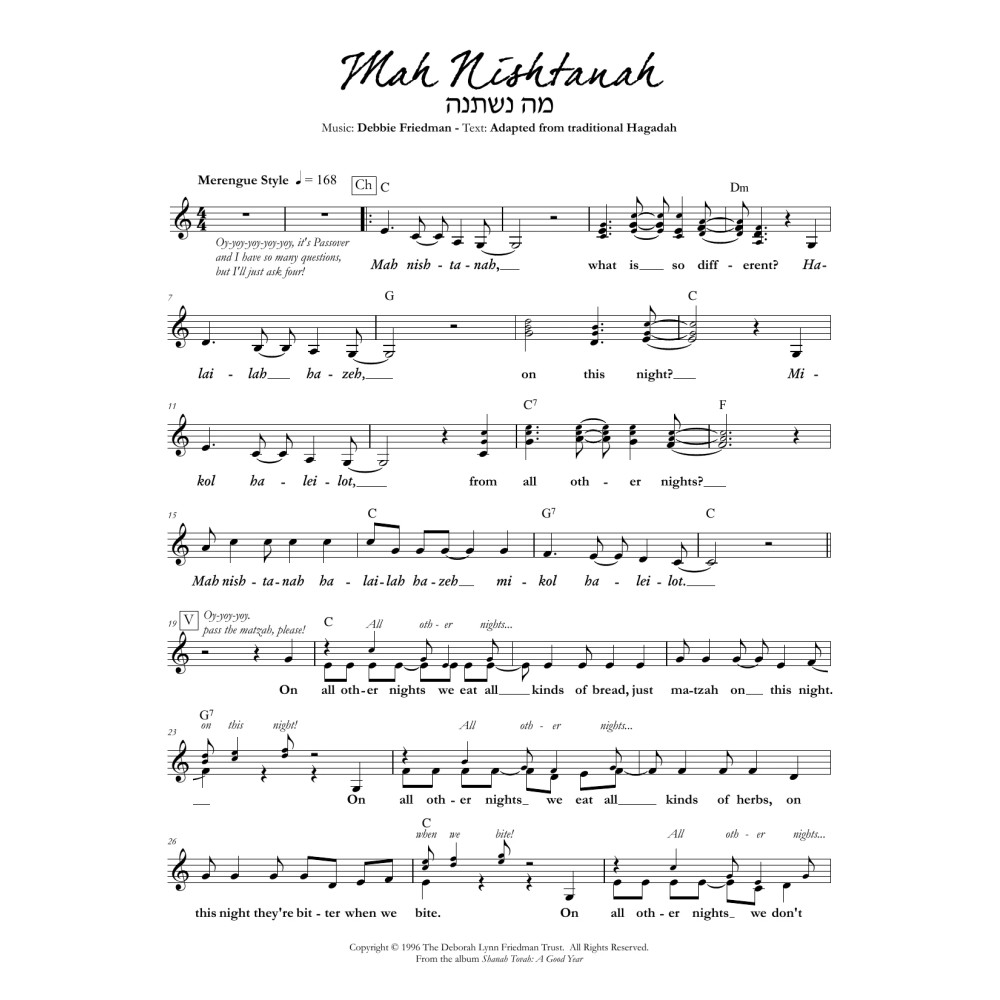 Mah Nishtanah