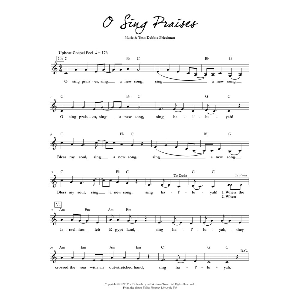 O Sing Praises