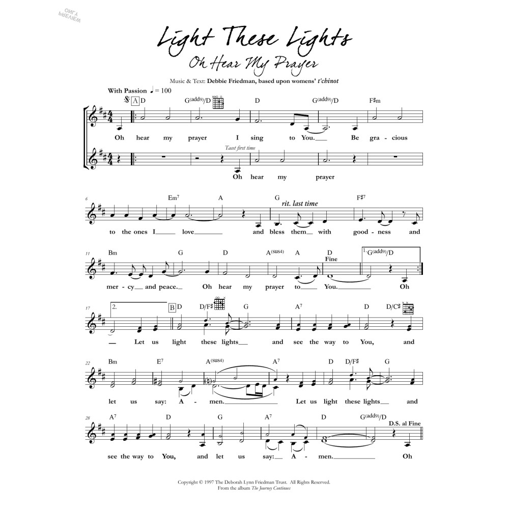 Light These Lights (Oh Hear My Prayer)