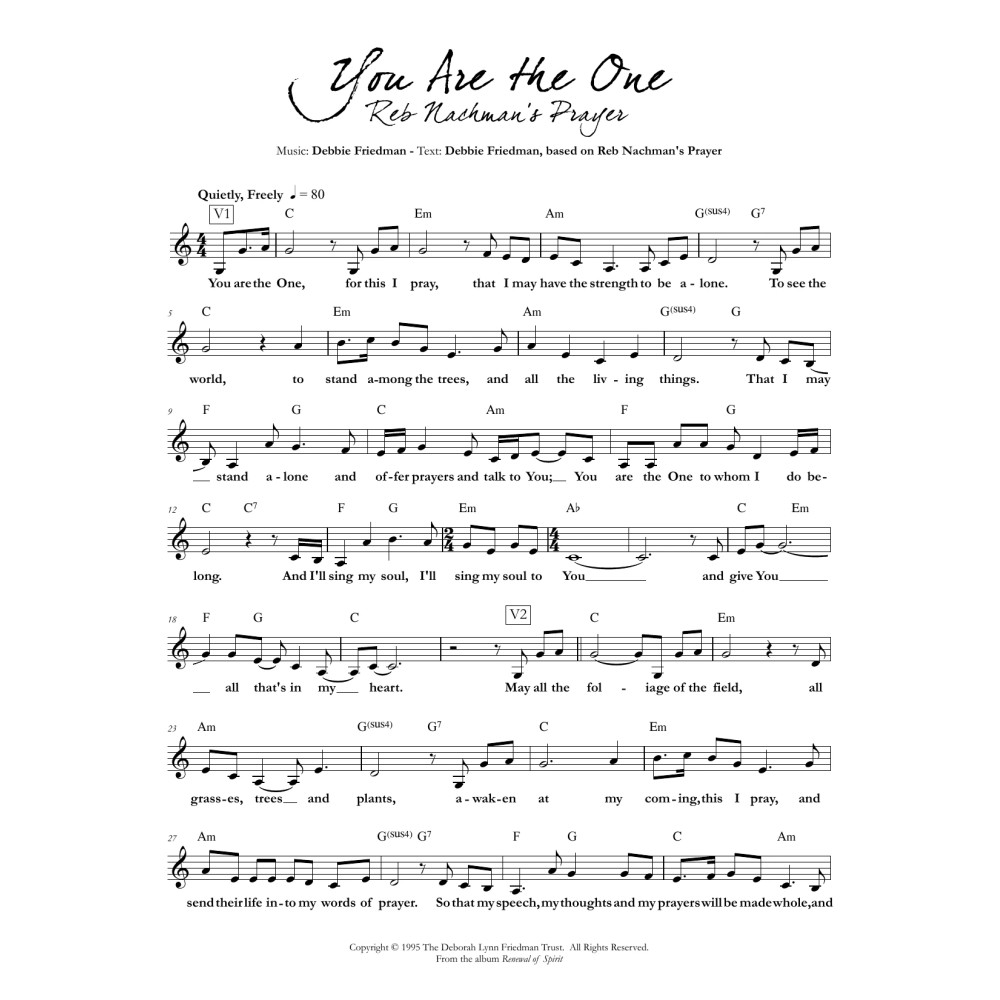 You are the One