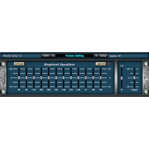 Nomad Factory Blue Tubes Equalizer GEQ12