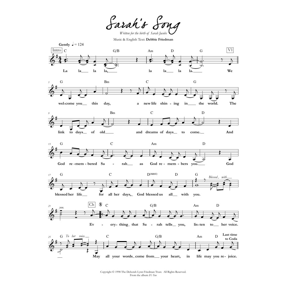 Sarah's Song