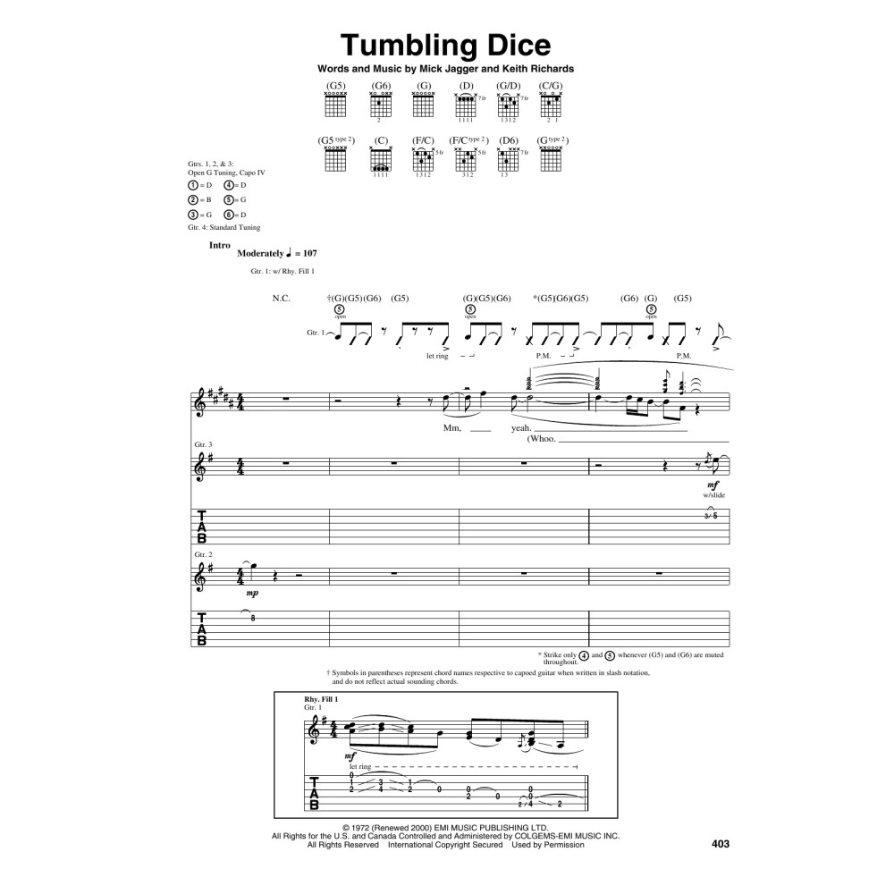 Tumbling Dice