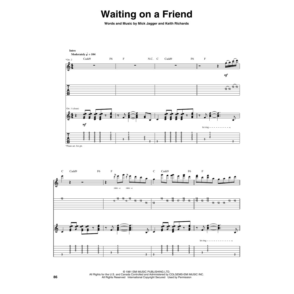 Waiting On A Friend