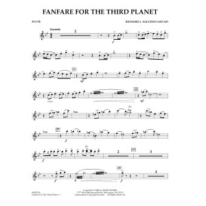 Fanfare for the Third Planet - Flute