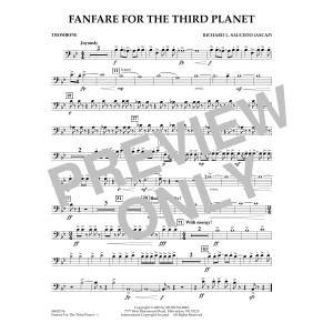 Fanfare for the Third Planet - Trombone