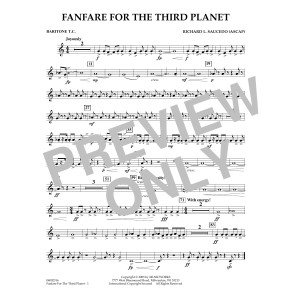Fanfare for the Third Planet - Baritone T.C.