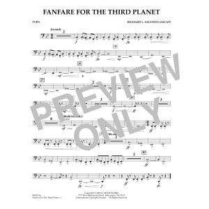 Fanfare for the Third Planet - Tuba