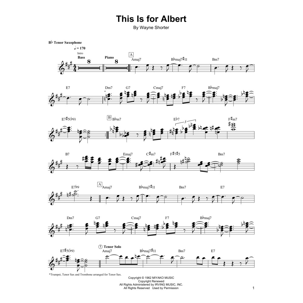 This Is For Albert