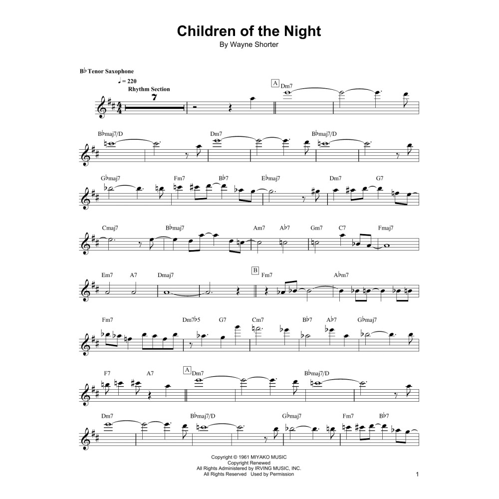 Children Of The Night